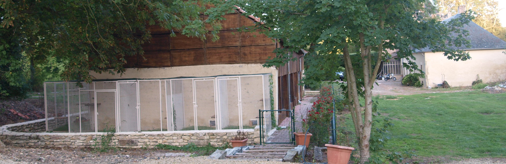 Pension for cats of Bizy castle